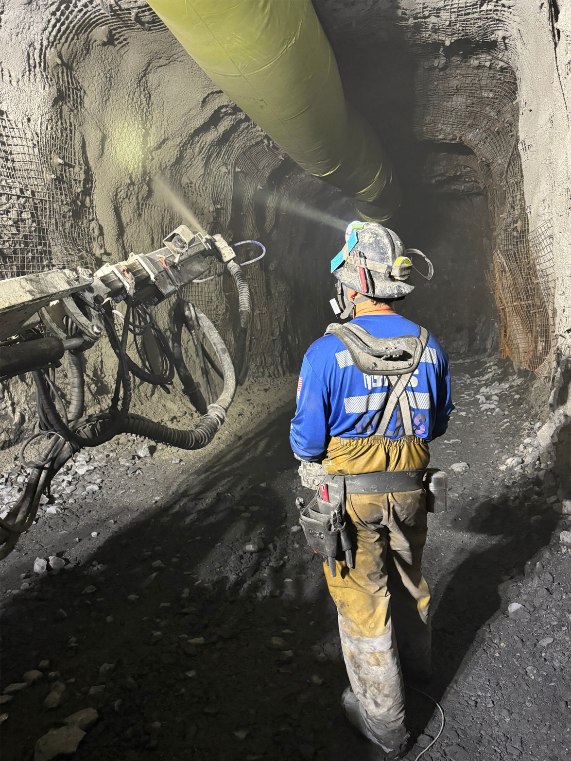 GMS crews supporting mining operations